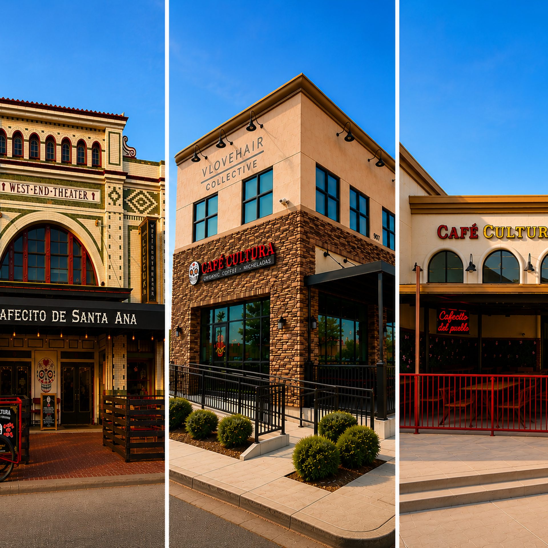 Three Locations, Same Heart