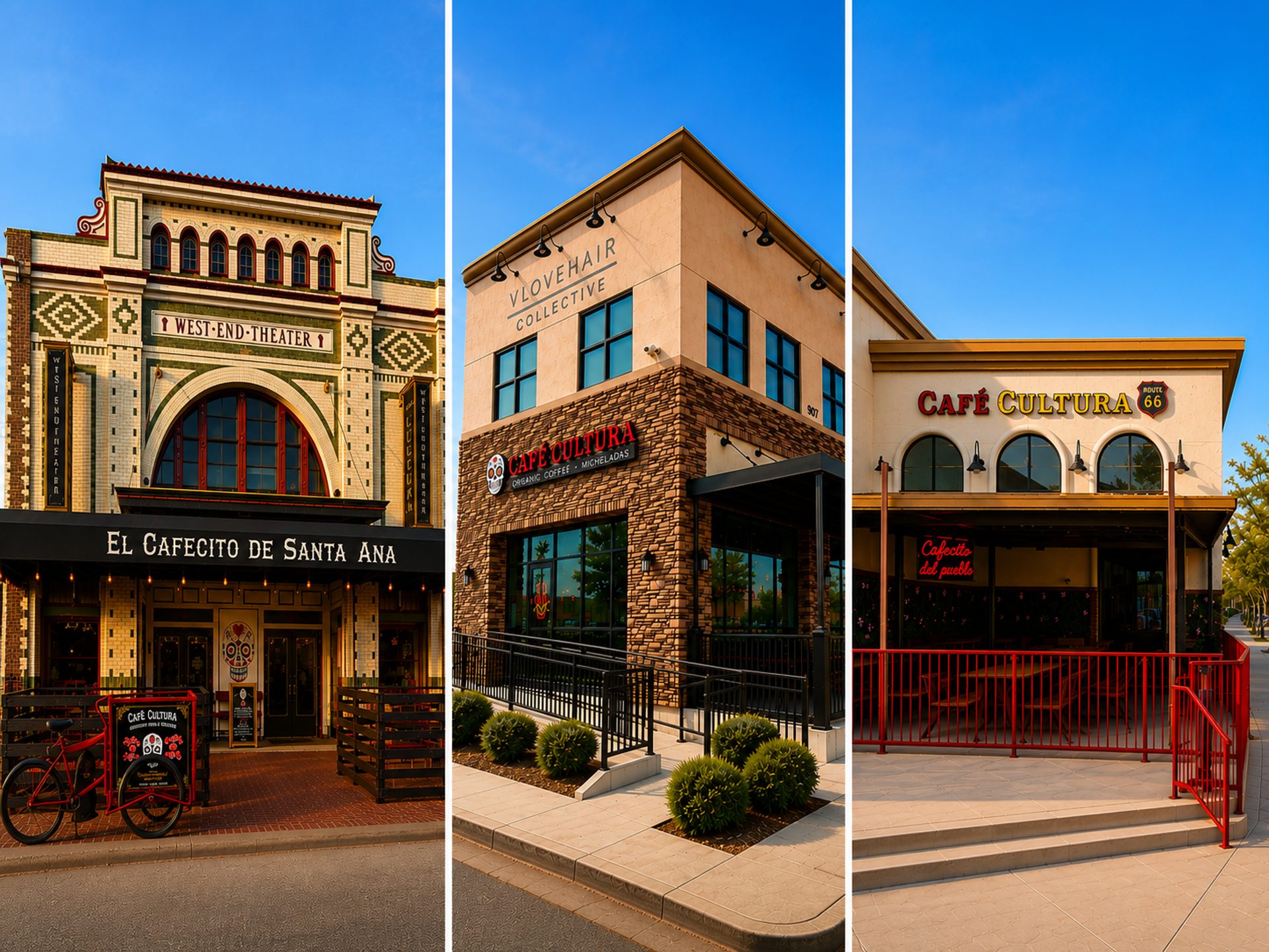 Three Locations, Same Heart